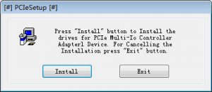 moschip mcs9901串口卡xp Windows 7驱动程序