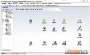 蓝橙单据打印系统