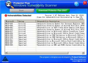 Windows Vulnerability Scanner (系统漏洞扫描工具